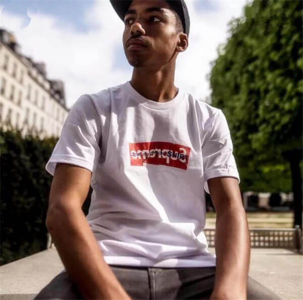 2020SS新作 Supreme Tシャツ シュプリームコピー コムデギャルソン ボックスロゴ