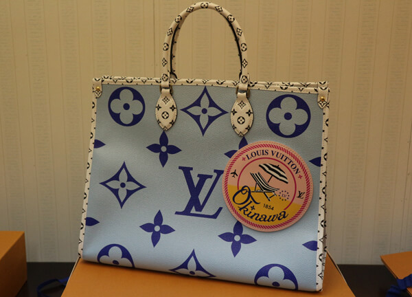 ルイヴィトン オンザゴー コピー Vuitton ショルダーバッグ ジャイアント GM リゾートオキナワ M44720