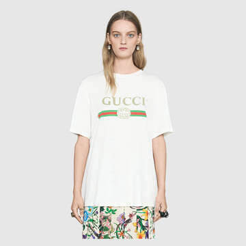  GUCCI ロゴTシャツ グッチスーパーコピーギフトOK ユニセックス