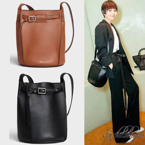 セリーヌ ビッグバッグ タン 偽物 CELINE バケット ナノ BIG BAG BUCKET NANO BLACK187243A4U.38NO