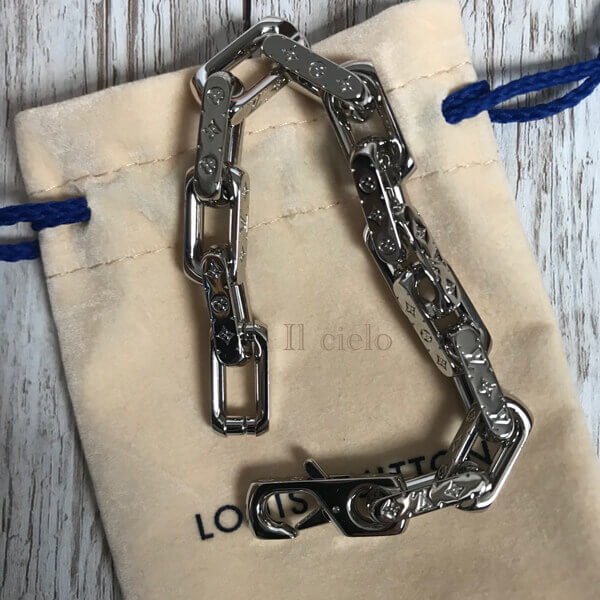 ルイヴィトン ブレスレット 偽物 Vuitton チェーン モノグラム MONOGRAM M64224/M64223 2020最新/限定国内入手困難 