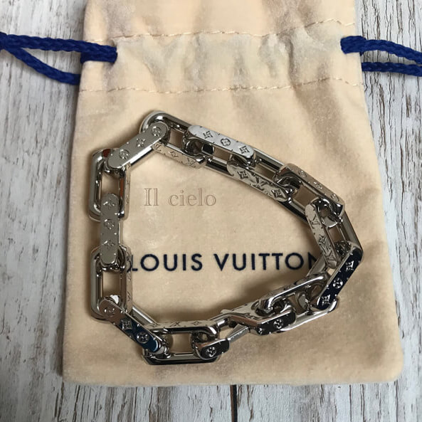 ルイヴィトン ブレスレット 偽物 Vuitton チェーン モノグラム MONOGRAM M64224/M64223 2020最新/限定国内入手困難 