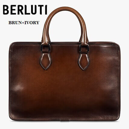  Berluti ベルルッティスーパーコピー BERLUTI★新作UN JOUR MINI レザーブリーフケース