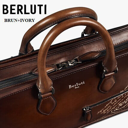  Berluti ベルルッティスーパーコピー BERLUTI★新作UN JOUR MINI レザーブリーフケース