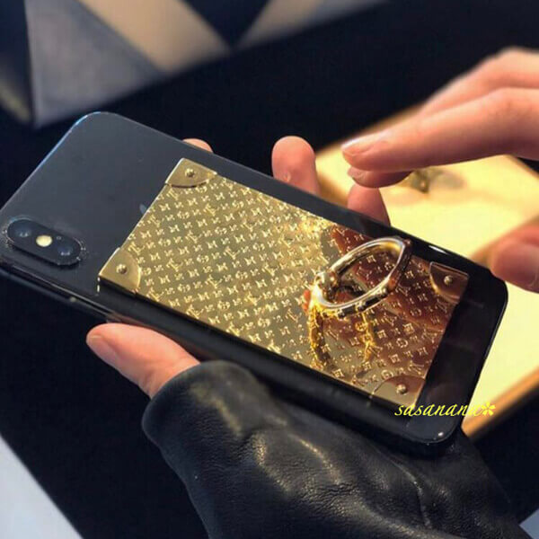 ルイヴィトン バンカーリング コピー注目度NO.1☆大人気 Vuitton TRUNK PHONE RING iphoneケース M63145