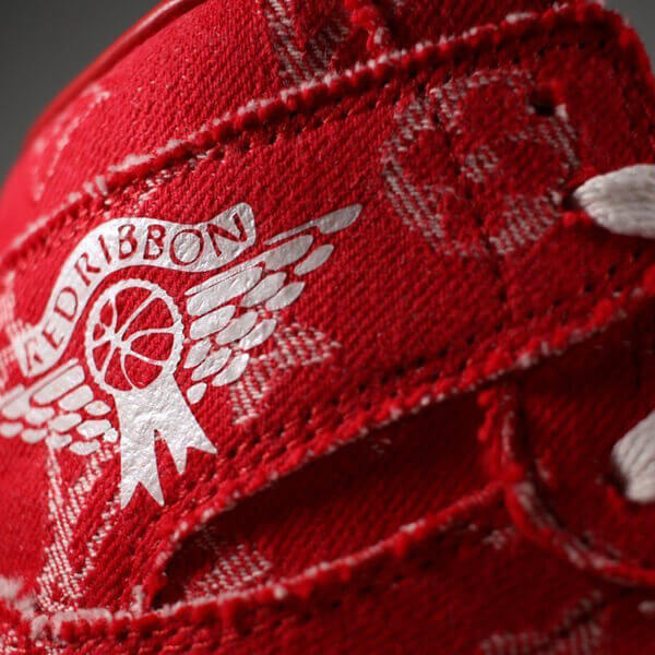 NIKE Red Ribbon Recon x Supreme x LV x Air Jordan 1 スニーカー スーパーコピー