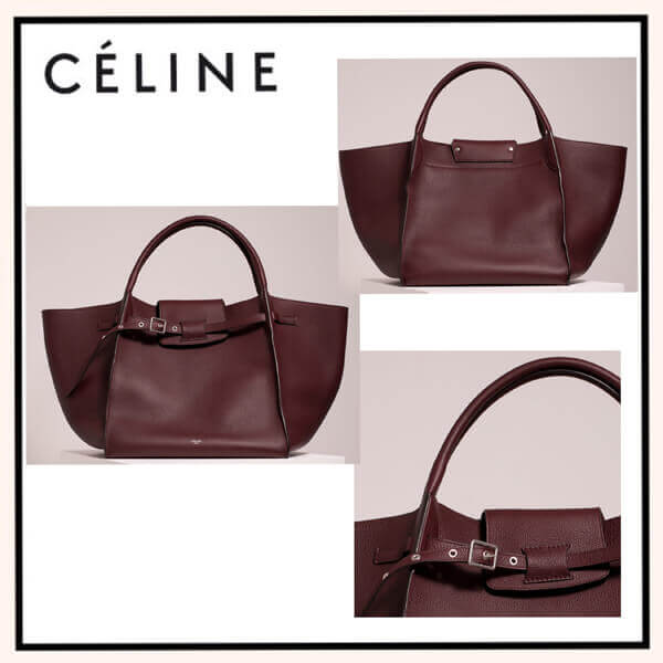 セリーヌ 偽物 ビッグバッグ タンCELINE ミディアム 収納力抜群♪182863BCJ.28BD