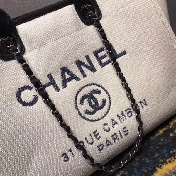 春夏新作シャネル トートバッグ コピー CHANEL ドーヴィルL ホワイト 《新作限定今年も即完売確実》春夏新作