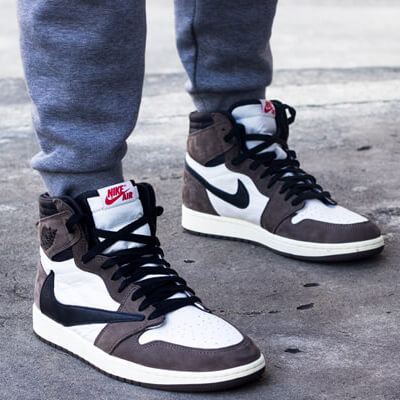 即日配送 Nike Jordan 1 Retro High Cactus Jack Travis Scott【スーパーコピー】