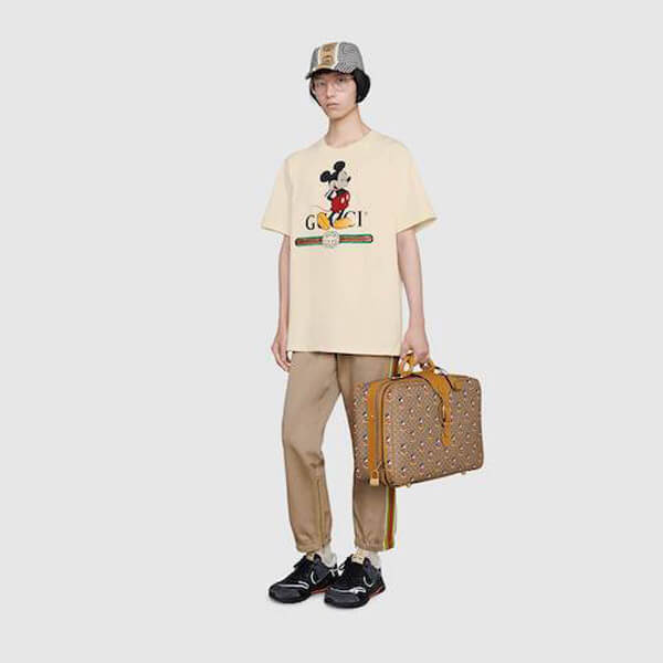 DISNEY (ディズニー) x GUCCI グッチ Tシャツ 偽物 オーバーサイズ 3色 565806 XJB66 9756