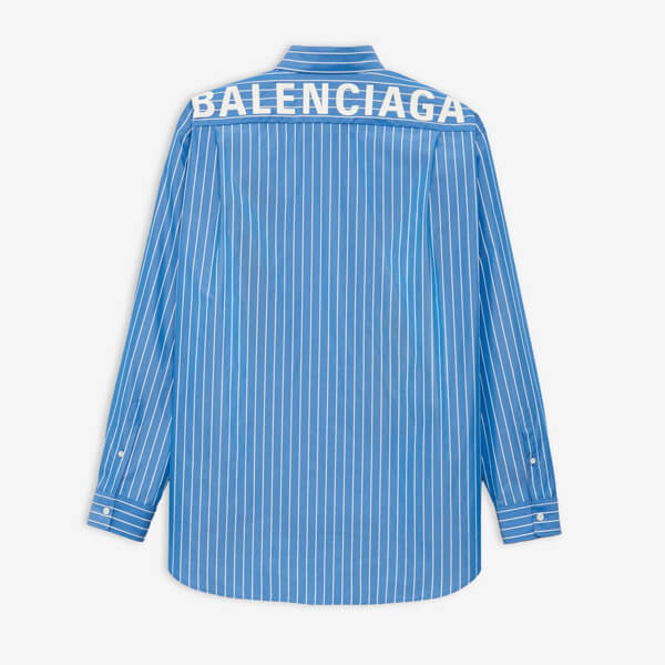 バレンシアガ 偽物 BALENCIAGA ストライプ シャツ