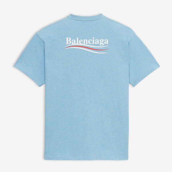  バレンシアガ tシャツ 偽物  BALENCIAGA tシャツ ロゴ 半袖 政治キャンペーンTシャツ