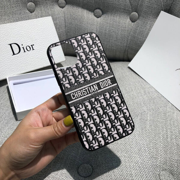 dior iphoneケース コピー ディオール オブリーク カーフスキン IPHONE XSケース