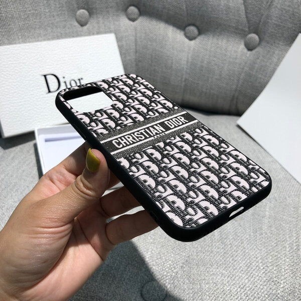 dior iphoneケース コピー ディオール オブリーク カーフスキン IPHONE XSケース