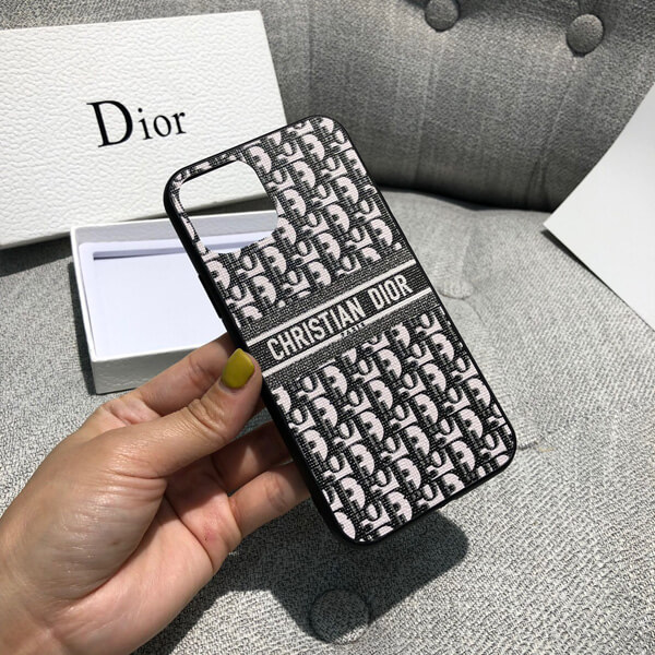 dior iphoneケース コピー ディオール オブリーク カーフスキン IPHONE XSケース