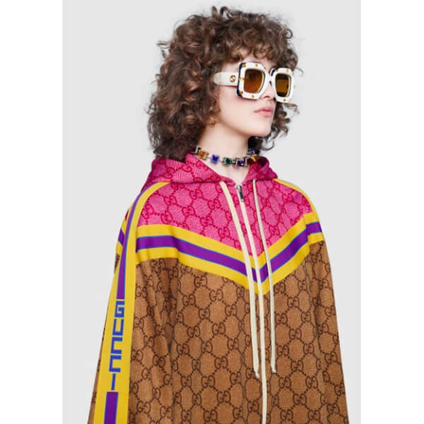 【Gucci】グッチ コピー GGテクニカルジャージージップ パーカー550596 XJADG 2134