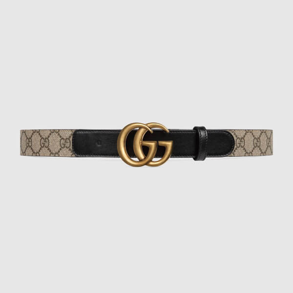 累積売上総額第１位グッチ ベルト コピー 【GUCCI★20春夏】GG BELT W DOUBLE G BUCKLE 625839 92TLT 9769