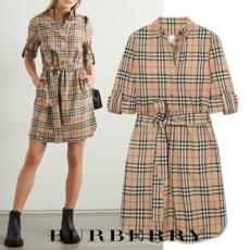 ∞∞BURBERRYバーバリー シャツドレス コピー∞∞ Belted checked シャツドレス☆