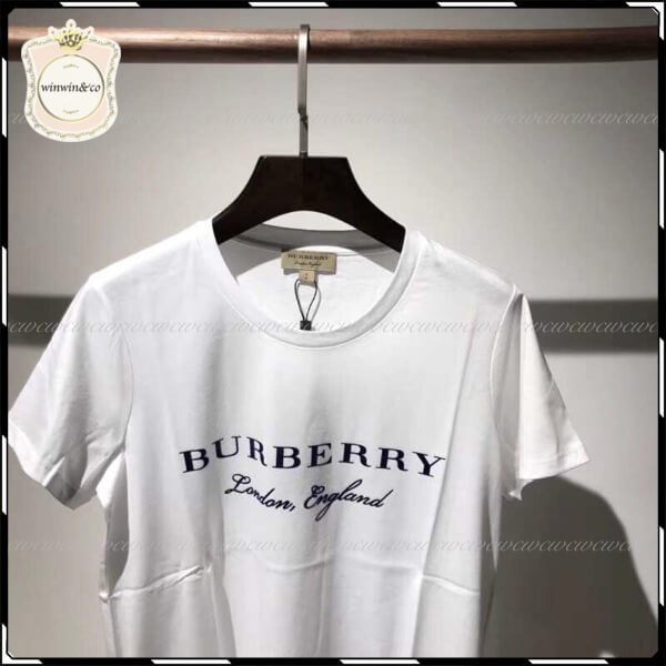 Burberry◆バーバリー Tシャツ コピー プリンティッド コットン