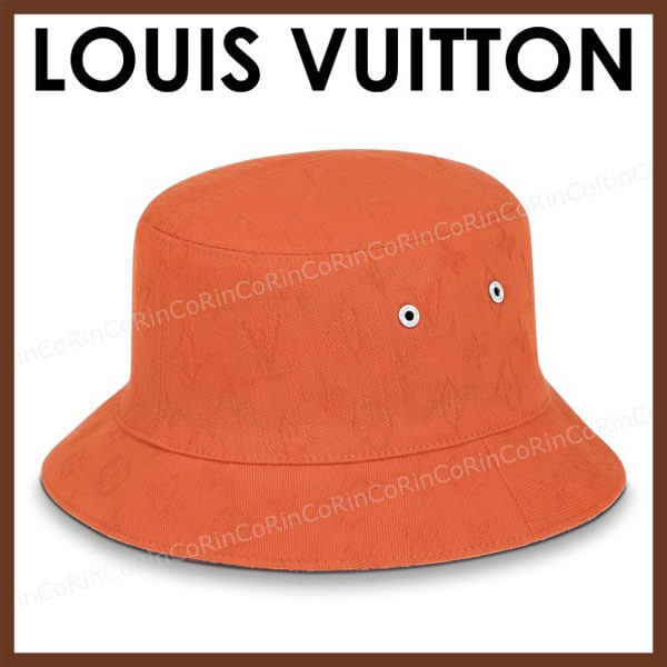 入手困難★SS20 LOUIS VUITTON ルイヴィトン キャップ コピー モノグラムデニムボブ リバーシブル M76210