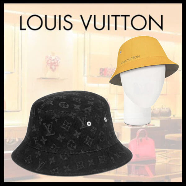 【20AW 新作】ルイヴィトン キャップ 偽物 LOUIS VUITTON CHAPEAU MONOGRAM DENIM M76208