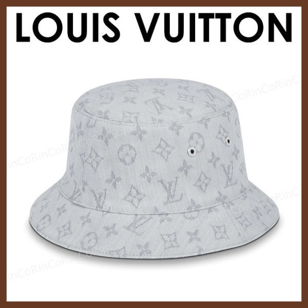 入手困難★SS20 LOUIS VUITTON ルイヴィトン キャップ コピー モノグラムデニムボブ リバーシブル M76212