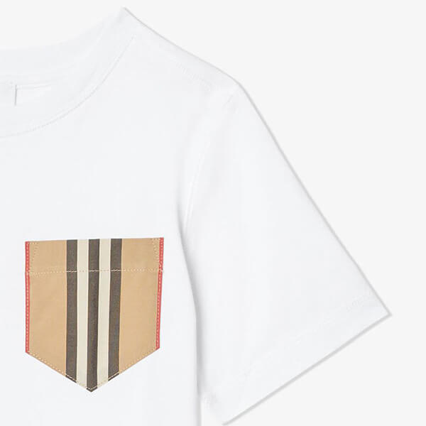 BURBERRY☆20SS バーバリー Tシャツ コピー アイコンポケット 半袖Tシャツ