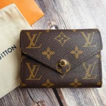 ルイヴィトン ミニ財布 偽物 モノグラム ヴィクトリーヌ ウォレット Vuitton VICTO...