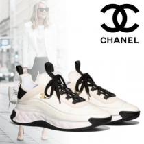 2020最新CRUISE シャネルコピー スニーカー CHANEL★SNEAKER White