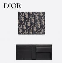 ディオール 財布 コピー DIOR ジャカード コンパクト ウォレット ブランド型番2OBBH027YSE_H05E