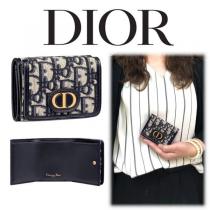 ディオール 財布 コピー DIOR オブリーク 三つ折りミニ財布 S5621CTZQ_M927