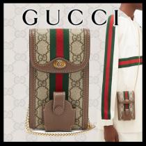 gucci スマホケース 偽物 GGスプリーム iPhone & AirPods ケース フォン...