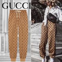 リアーナ着 GUCCI GG グッチ パンツ コピー テクニカルジャージージョガーパンツ