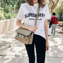 Burberry バーバリー Tシャツ コピー ロゴプリント コットンTシャツ ホワイト 801...