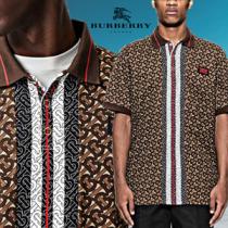 新作★Burberry Logo Print Polo★バーバリー ポロシャツ コピー モノグラ...