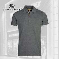 バーバリー ポロシャツ コピー【BURBERRY】 LOGO POLO SHIRT 無地 