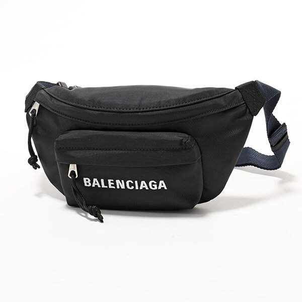 BALENCIAGA バレンシアガ ベルトバッグ 偽物 ナイロン ロゴ ウィール 569978 HPG1X 1090