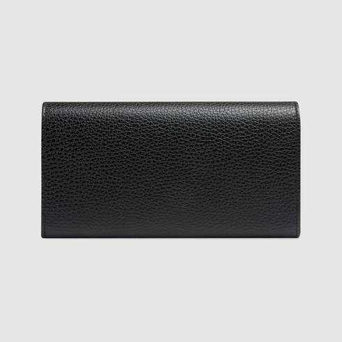 2019新作入荷 オンライン限定 GUCCI グッチスーパーコピー ボウ レザー コンチネンタルウォレット