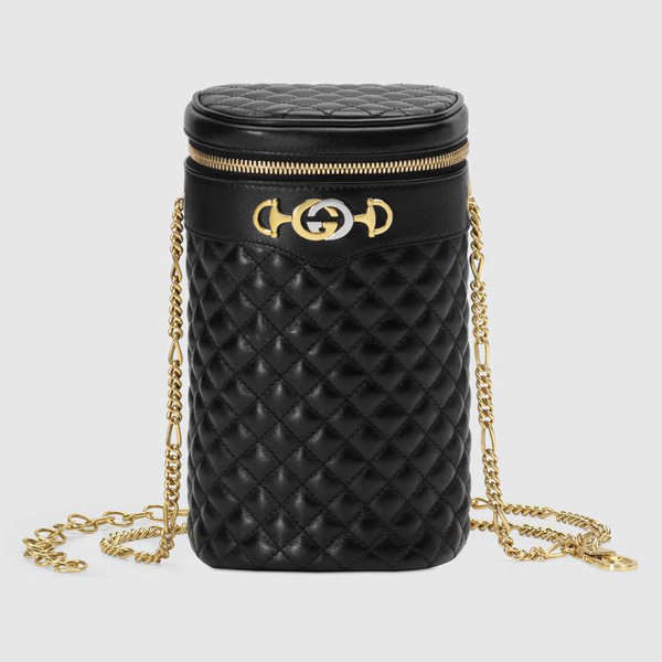 2019新作入荷【GUCCI】グッチスーパーコピー キルティングレザーチェーンベルトショルダーバッグ 572298 0YKNX 1000