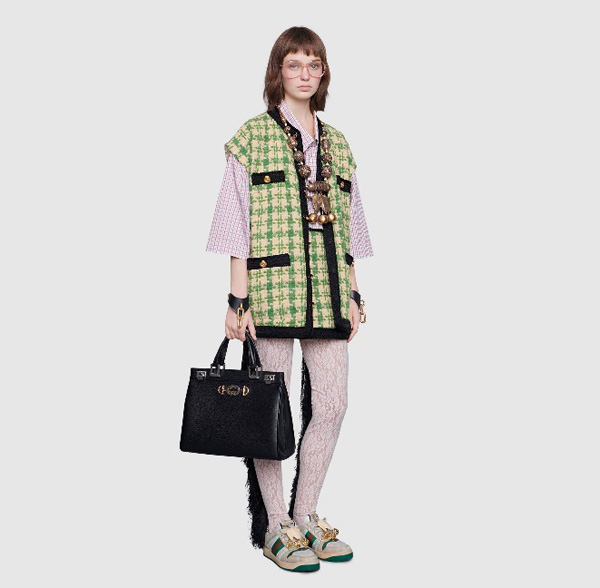 2019AW【GUCCI】グッチスーパーコピー ズゥミ ミディアム トップハンドルバッグ