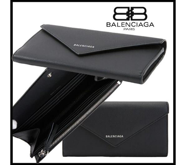 バレンシアガ ペーパーミニウォレット 偽物 BALENCIAGA★PAPIER Wallet★財布