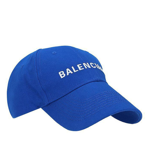  バレンシアガ キャップ 偽物 Balenciaga ギャバジン ベースボールキャップ ロゴが前面に刺しゅうされています590758410B24277