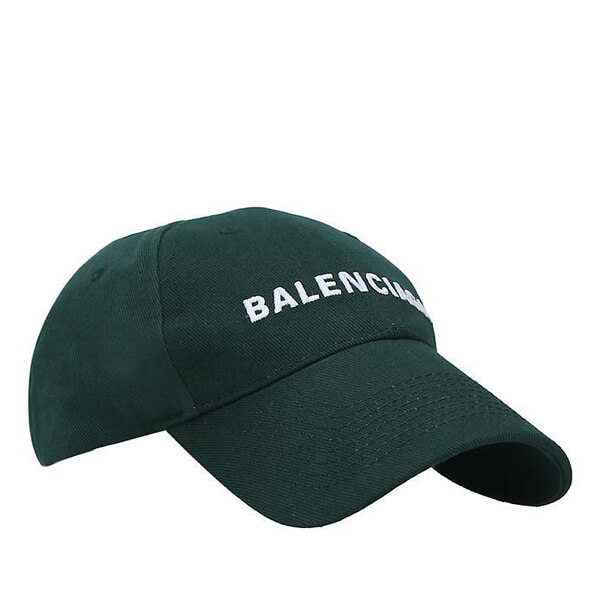  バレンシアガ キャップ 偽物 Balenciaga ギャバジン ベースボールキャップ ロゴが前面に刺しゅうされています590758410B24277