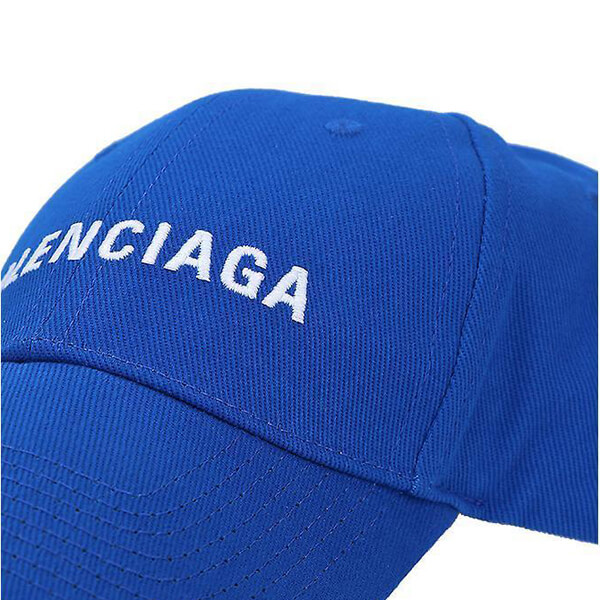  バレンシアガ キャップ 偽物 Balenciaga ギャバジン ベースボールキャップ ロゴが前面に刺しゅうされています590758410B24277