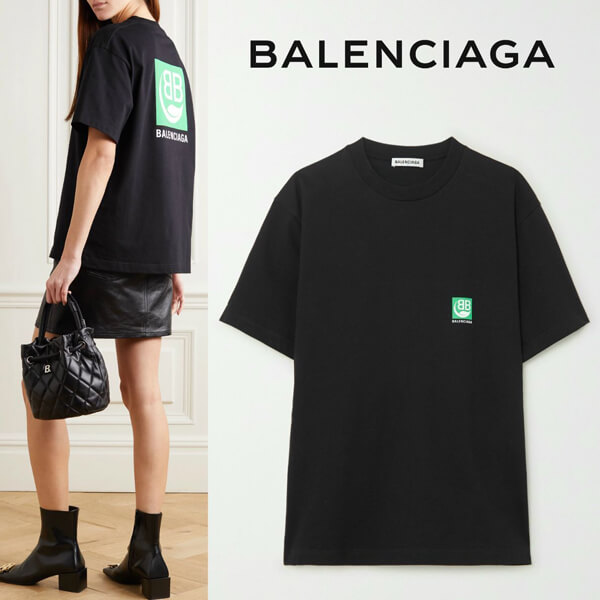 バレンシアガ tシャツ コピー BALENCIAGA ロゴTシャツ The house's newest logo