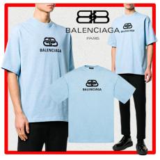 バレンシアガ tシャツ 偽物 BALENCIAGA ロゴTシャツ 578139 TGV75 5840