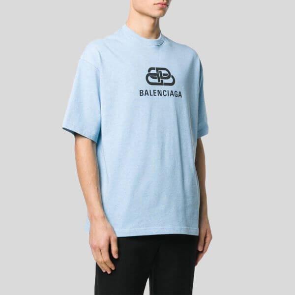 バレンシアガ tシャツ 偽物 BALENCIAGA ロゴTシャツ 578139 TGV75 5840