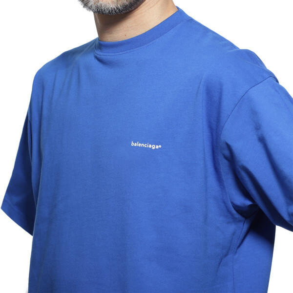 バレンシアガ tシャツ 偽物  BALENCIAGA クルーネック Tシャツ 556150-tbv43