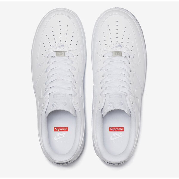 nike air force 1 supreme 偽物 エアフォース1 シュプリーム ナイキ Low 'Box Logo White' SS 20 WEEK 2