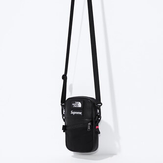  シュプリーム  ボディバッグ 偽物   Supreme The North Face Leather Shoulder Bag